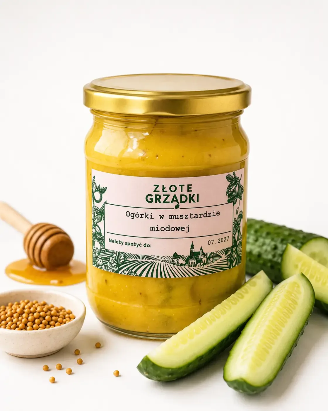 Ogórki w musztardzie miodowej 315 g