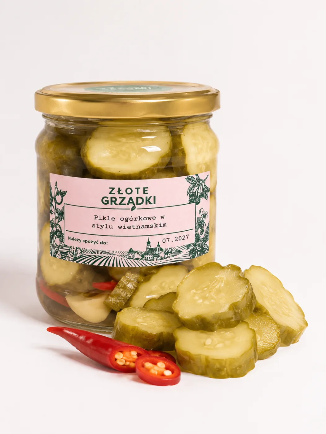 Pikle ogórkowe w stylu wietnamskim 460 g